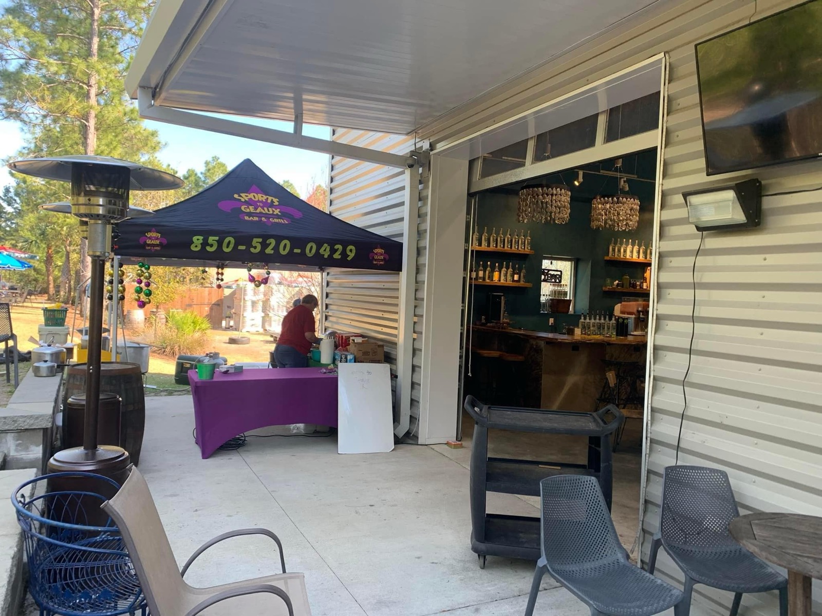 TV Patio Dining